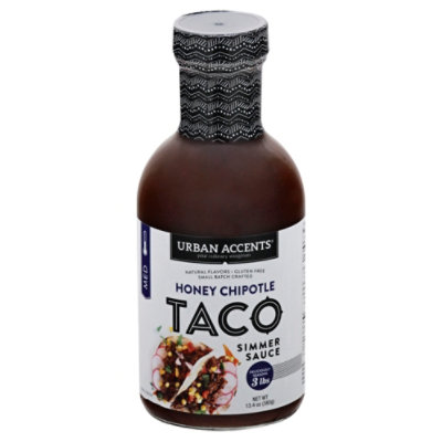 Urban Accents Sauce Taco Honey Chipotle - 13.4 Oz