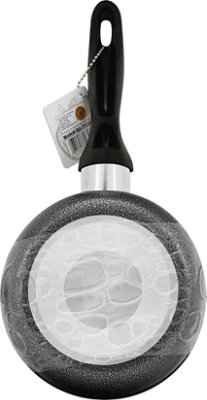 Bene Casa Fry Pan Aluminum Non Stick With Glass Lid 6 Inch - Each - Image 3
