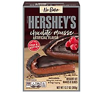 HERSHEY'S No Bake Chocolate Mousse Dessert Kit Box - 12.7 Oz