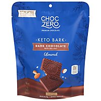 Choczero Bark Dark Chocolate Almond - 6 Oz - Image 1
