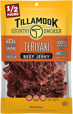 Tillamook 8 Oz Teriyaki Beef - Each - Image 1