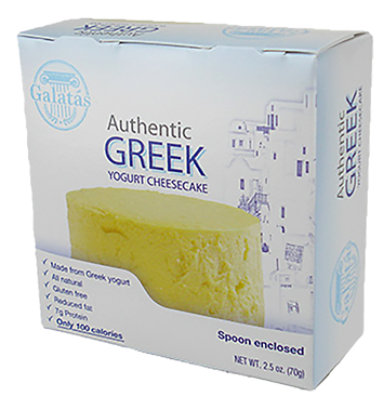 Galats Orig Greek Cheesecake Yogurt - 2.5 Oz - Image 1