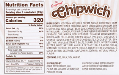Chipwich Original - 13.5 Fl. Oz. - Image 6