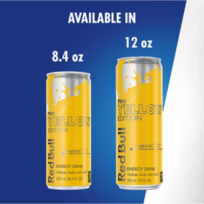 Red Bull Tropical Energy Drink - 12-8.4 Fl. Oz. - Image 6