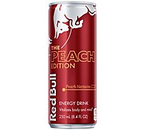 Red Bull Energy Drink Peach Nectarine - 8.4 Fl. Oz.
