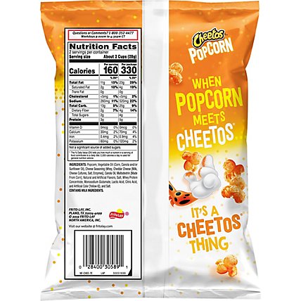 CHEETOS Popcorn Cheddar Cheese - 2 Oz - Image 6