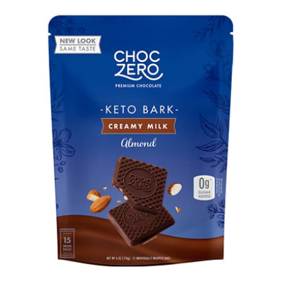 Choczero Bark Milk Chocolate Almond - 6 Oz - Image 2