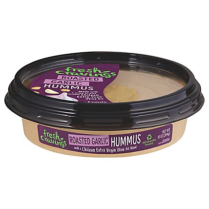 Fresh Cravings Roasted Garlic Hummus - 10 Oz - Image 3