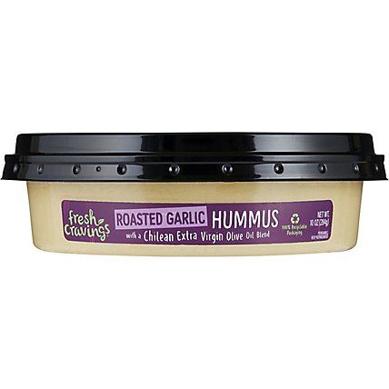 Fresh Cravings Roasted Garlic Hummus - 10 Oz - Image 2