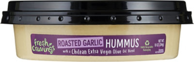 Fresh Cravings Roasted Garlic Hummus - 10 Oz - Image 2