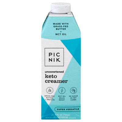 Picnik Creamer Keto Friendly Original Unsweetened - 25.36 Fl. Oz. - Image 3