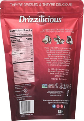 Drizzilicious Cocoa Popcorn - 3.6 Oz - Image 5