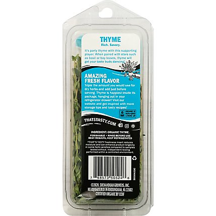 Thats Tasty Thyme Organic - 0.5 Oz - Image 5