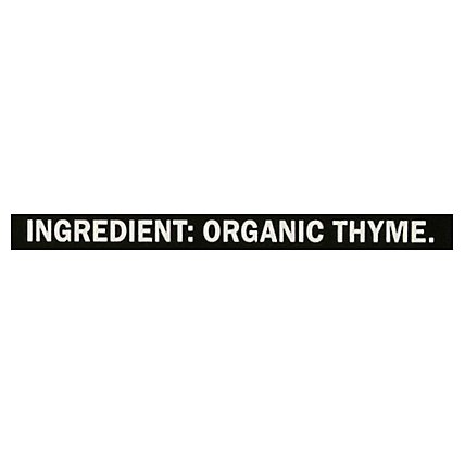 Thats Tasty Thyme Organic - 0.5 Oz - Image 4
