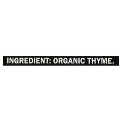 Thats Tasty Thyme Organic - 0.5 Oz - Image 4
