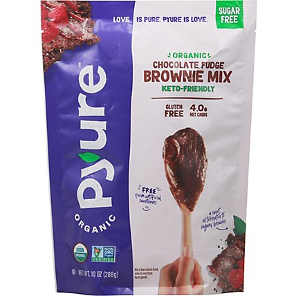 Pyure Mix Brownie Choc Fudge - 10.58 Oz - Image 2