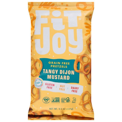 FitJoy Grain Free Honey Mustard Pretzel Twist - 4.5 Oz - Image 1