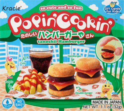 Kracie Popin Cookin Hamburger - 1.1  Oz - Image 2
