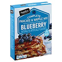 Signature Select Pancake & Waffle Mix Blueberry - 28 Oz - Image 1