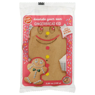 Create A Treat Gingerbread Boy Cookie Kit - 3.8 Oz