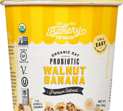 Bakery On Main Walnut Banana Organic Oats - 1.9 Oz - Image 2