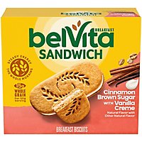 belVita Breakfast Biscuits Sandwich Cinnamon Brown Sugar With Vanilla Cr�me 5 Count - 8.8 Oz - Image 2