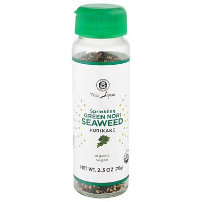 MUSO Furikake Organic Sprinkling Green Nori Seaweed - 2.5 Oz - Image 2