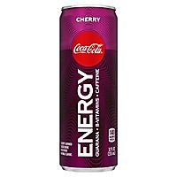 Coca-Cola Energy Drink Cherry - 12 Fl. Oz. - Image 1