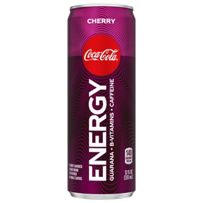 Coca-Cola Energy Drink Cherry - 12 Fl. Oz.