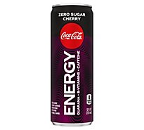Coca-Cola Energy Drink Cherry Zero Sugar - 12 Fl. Oz.