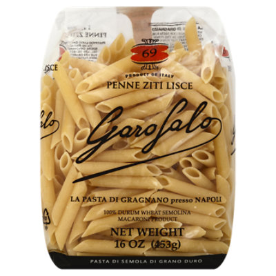 Garofalo Pasta Penne Ziti Lisce 69 - 16 Oz