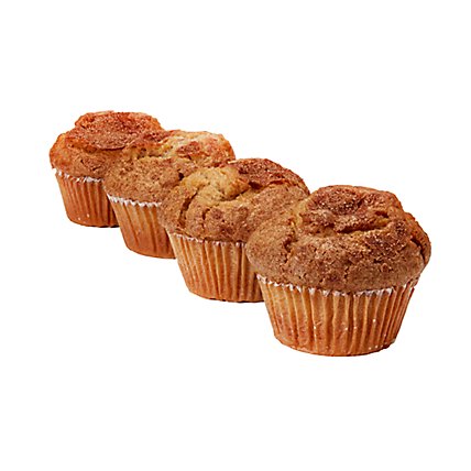 Muffins Cinnamon Chip 4 Ct - Image 1