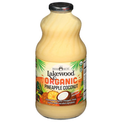 Lakewood Juice Pineapple Coconut Org - 32 Fl. Oz. - Image 1