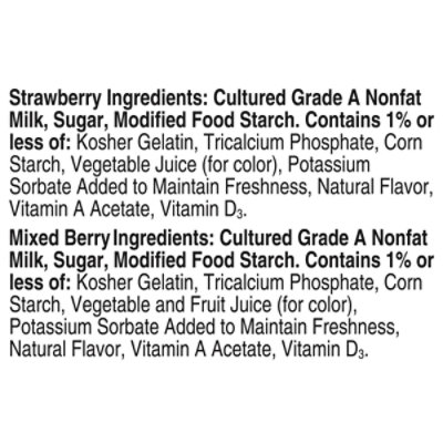 Yoplait Go-Gurt Strawberry and Mixed Berry Yogurt - 10 Count - Image 4