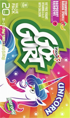 Go-Gurt Strawberry Banana And Raspberry Low Fat Yogurt - 20-2 Oz - Image 5