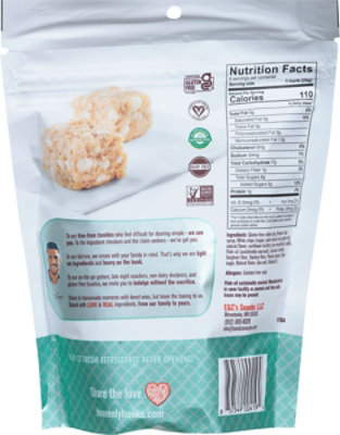 E&C’s Heavenly Hunks Oatmeal White Chip Bites - 6 Oz - Image 6