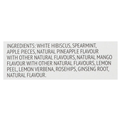 Twinings Focus Herbal Tea Caffeine Free Ginseng Mango & Pineapple 18 Count - 0.95 Oz - Image 4