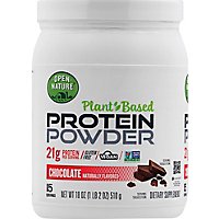 Open Nature Chocolate Plant Based Protein Powder - 18 Oz - Image 2