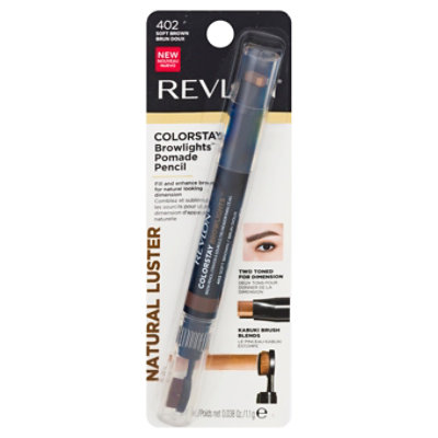 Revlon Colorstay Browlights Pencil - Soft Brown - Each - Image 3