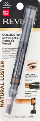 Revlon Colorstay Browlights Pencil - Soft Brown - Each - Image 2