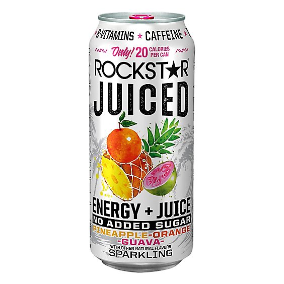 Rockstar Juiced Tropical Energy Drink - 15 Fl. Oz.