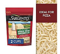 Sargento Whole Milk Mozzarella Shredded Cheese - 8 Oz