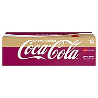 Coca-Cola Soda Pop Cherry Vanilla - 12-12 Fl. Oz. - Image 1