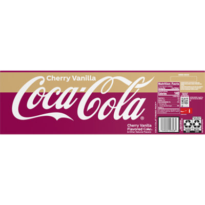 Coca-Cola Soda Pop Cherry Vanilla - 12-12 Fl. Oz. - Image 6