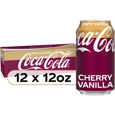 Coca-Cola Soda Pop Cherry Vanilla - 12-12 Fl. Oz. - Image 2