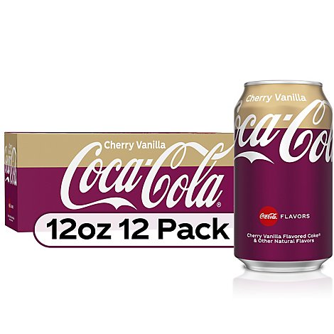 Coca-Cola Soda Pop Cherry Vanilla - 12-12 Fl. Oz.
