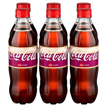 Coca-Cola Soda Cherry Vanilla - 6-16.9 Fl. Oz. - Image 2