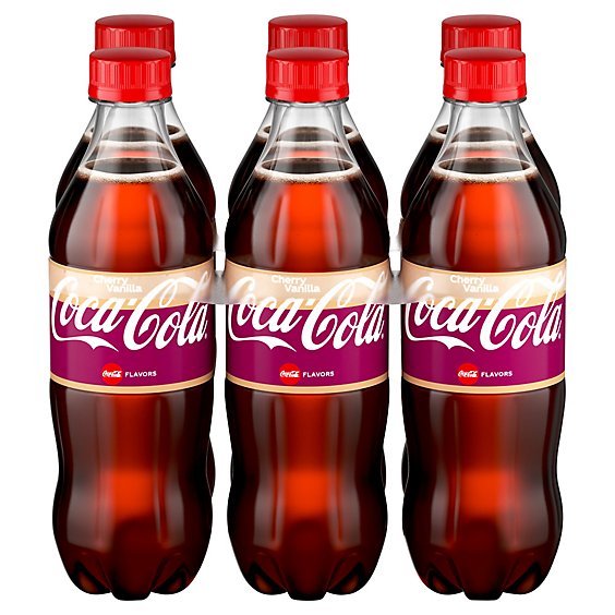 Coca-Cola Soda Cherry Vanilla - 6-16.9 Fl. Oz.