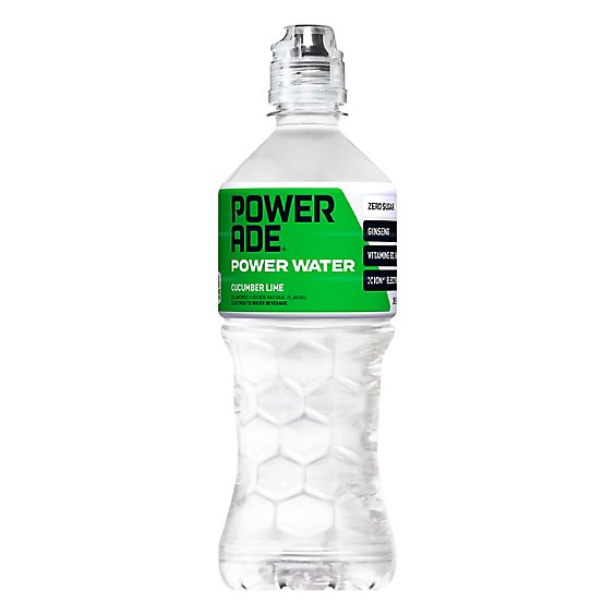 POWERADE Power Water Cucumber Lime - 20 Fl. Oz.