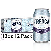 Fresca Soda Water Sparkling Unsweeted Blackberry Citrus In Can - 12-12 Fl. Oz. - Image 2